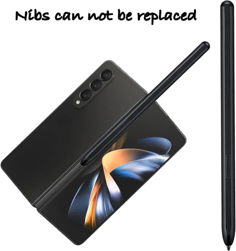 Vista 4 de Paquete de 2 bolígrafos negros Galaxy Z Fold 4 S compatibles con Samsung Galaxy Z Fold 4 Pen Fold Edition para Galaxy Z Fold 4 Fold Edition sin