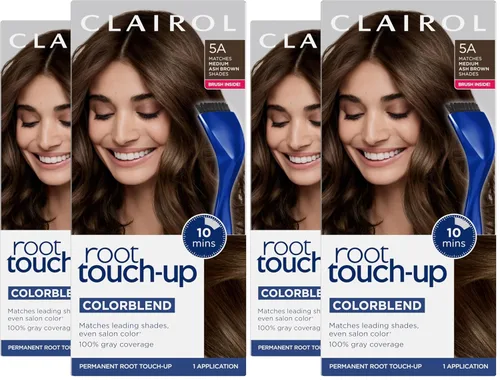 Vista 33 de Clairol Root Touch-Up de Nice'n Easy Tinte Permanente para el Cabello, 10 Rubio Extra Claro, Paquete de 1