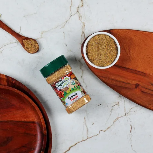 Vista 3 de Rani Organic Garam Masala (mezcla de 7 especias de especias del norte de la India) 85g (3oz) Frasco PET ~ Completamente natural Sin sal Vegano