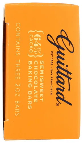 Vista 9 de Guittard, Barra para hornear semidulce, 2 onzas, 3
