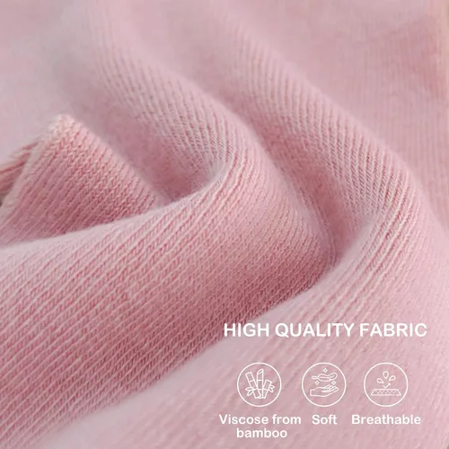 Vista 3 de SERISIMPLE Calcetines de bambú de viscosa fina para mujer, ligeros, por encima del tobillo, calcetines de vestir casuales para damas, botín