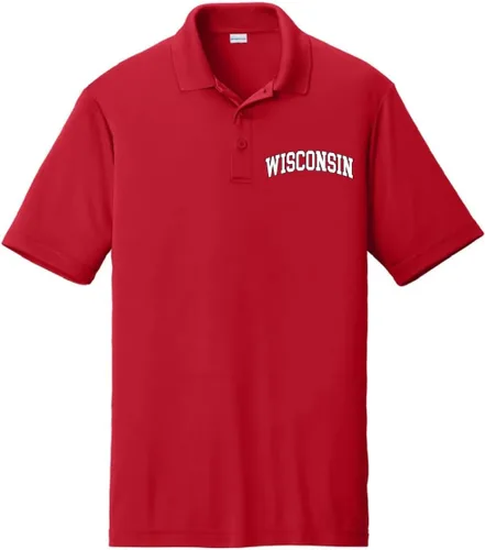 Vista 24 de State Sports Fan Wear Performance - Polo para hombre que absorbe la humedad Misuri