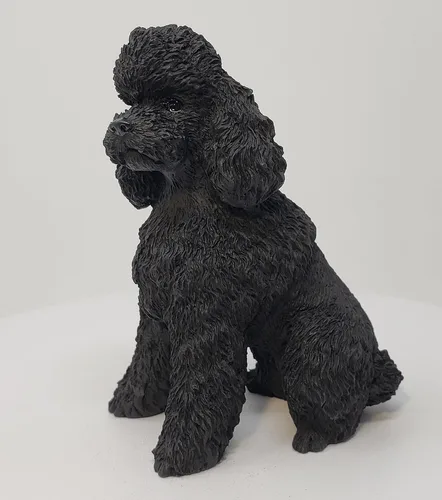 Vista 4 de Conversation Concepts Figura de caniche negro
