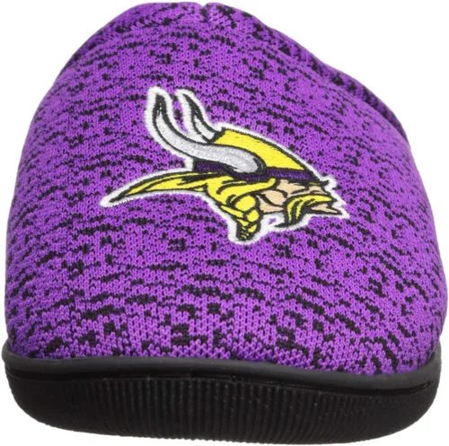 Vista 54 de FOCO NFL - Pantuflas para hombre con suela Cupsole tejidas en poliéster