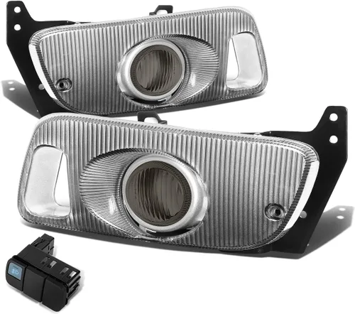 Vista 7 de Auto Dynasty Conjunto de Luces Antiniebla Compatible con Honda Civic Coupe Hatchback 1992-1995 de 2/3 Puertas, Repuesto de Lámpara Antiniebla