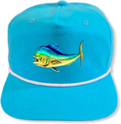 Vista 8 de ThatsRad Pesca Pesca Nylon El Snapback Sombrero Gorra Fly Deep Sea Offshore