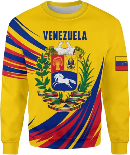 Vista 6 de Royal Fight - Camisas personalizadas de Venezuela con escudo de armas de Venezuela, camisas de bandera de Venezuela para hombres y mujeres