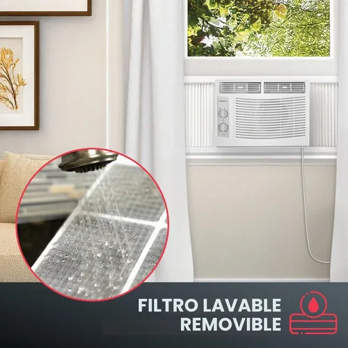 Vista 3 de Amana Aire acondicionado de ventana de 5,000 BTU, enfría hasta 150 pies