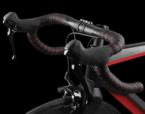Vista 7 de BESTYMXY Cintas de manillar de bicicleta de carretera hechas de EVA + PU, cinta profesional para barra de bicicleta de carretera, envolturas de Negro