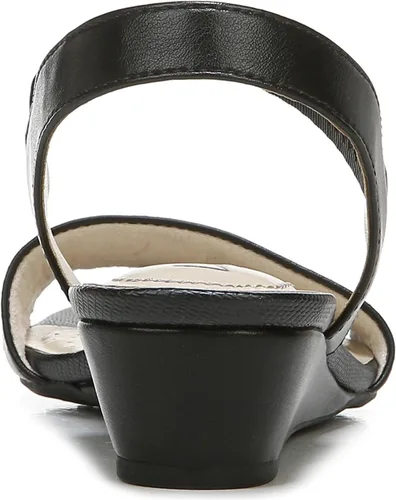 Vista 6 de LifeStride Sandalias Yuma para mujer, Negro