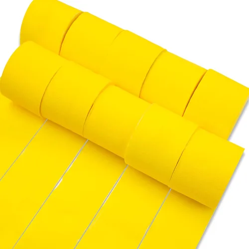 Vista 16 de PartyWoo Serpentinas de papel crepé negro dorado y plateado, 10 rollos de 820 pies, paquete de papel crepé para graduación, Navidad, Año Nuevo