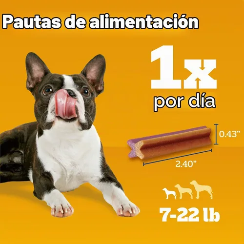 Vista 8 de Pedigree Dentastix - Golosinas dentales pequeñas y de juguete para perros