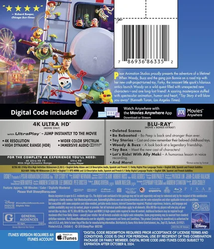 Vista 2 de Toy Story 4 4K UHD