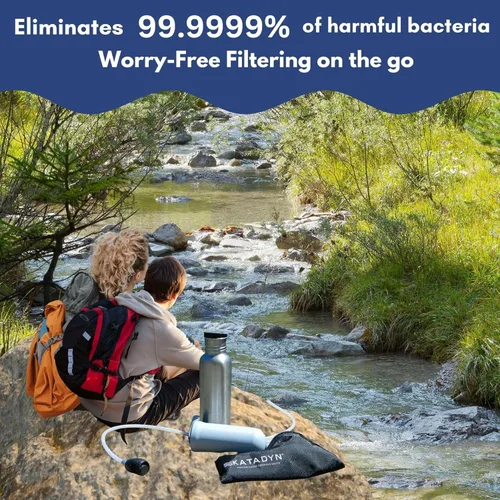 Vista 9 de Katadyn Hiker Pro Microfiltro. Microfiltro protege sedimentos y partículas finas, lavable en el campo, para mochileros, camping, senderismo