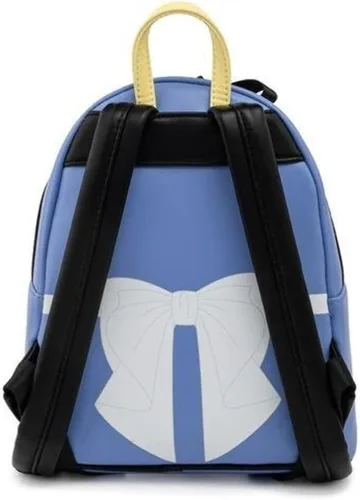 Vista 5 de Loungefly Disney Alice in Wonderland Cosplay - Bolso de hombro con correa doble para mujer con muñeca desmontable