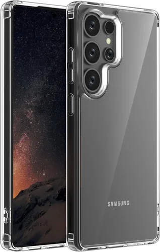 Vista 28 de ONES Funda delgada transparente para iPhone 8 Plus/7 Plus, PC + TPU híbrido, protección contra caídas de grado militar [antiamarillamiento], funda
