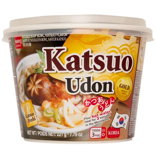 Vista 3 de Wang Bbacoa coreana Bulgogi saborizada Udon, Katsuo Udon