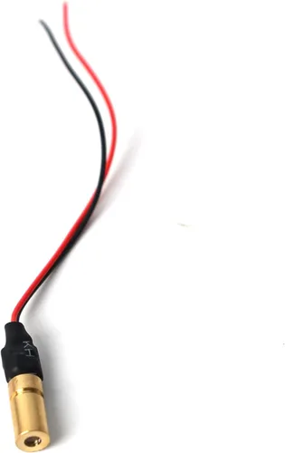 Vista 4 de módulo láser de luz roja 650nm módulo láser industrial longitud focal ajustable (cross-2packs)