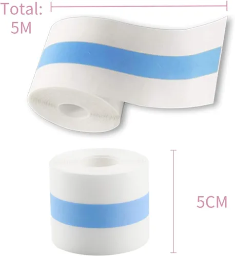 Vista 2 de Cinta elástica transparente para levantamiento de senos, brasier adhesivo invisible como cinta de moda, cinta corporal o cinta transgénica, Claro