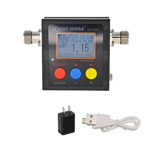 Vista 2 de Surecom SW-102HF 1.5-70MHz V.S.W.R. y Medidor de Potencia
