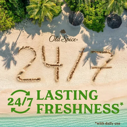 Vista 3 de Old Spice Fresh Collection - Desodorante Fiyi, 3 onzas (paquete de 5)