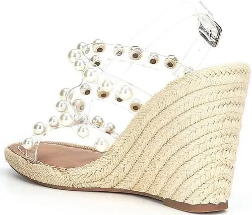 Vista 3 de Steve Madden Sandalia de cuña vertical para mujer