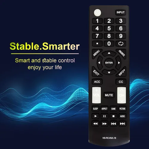 Vista 7 de Universal NS-RC4NA-18 NSRC4NA18 - Remoto de repuesto compatible con todos los televisores Insignia NS-55D510NA19 NS-22D510NA19 NS-40D510NA19