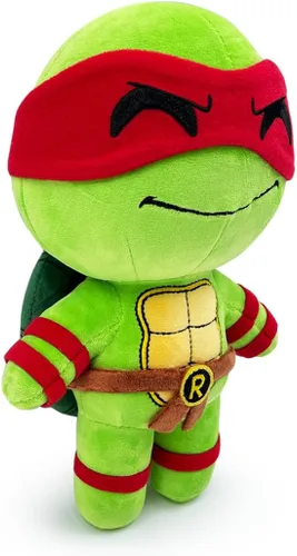 Vista 3 de Youtooz Chibi Raphael Peluche de 9 pulgadas, suave peluche TMNT Raphael de Teenage Mutant Ninja Turtles por Youtooz Teenage Mutant Ninja Turtles