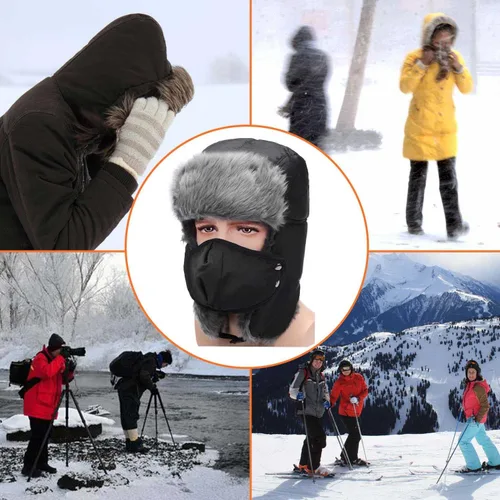Vista 7 de HINDAWI - Gorro de invierno resistente al viento para hombres y mujeres