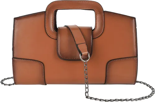 Vista 14 de Bolso de mano para mujer, estilo vintage, con solapa, bolso de mano de noche