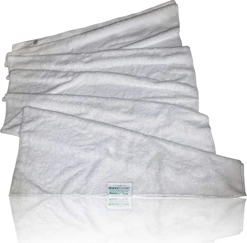 Vista 2 de Nano Towels Toalla de baño corporal y ducha. Enorme y súper absorbente. Elimina la suciedad, el aceite y los cosméticos. Úsalo como toalla de lujo