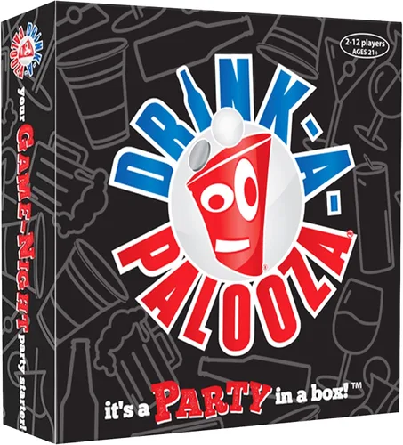 Vista 7 de Juego de tablero: combina juegos clásicos y nuevos para beber y para adultos: pong de cerveza, dar la vuelta al vaso, juegos de cartas de reyes