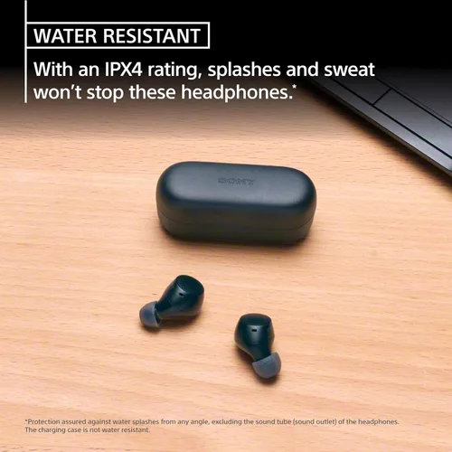 Vista 7 de Sony WF-C510 Auriculares Bluetooth verdaderamente inalámbricos, color negro Ajuste cómodo y compacto, hasta 22 horas de batería, conexión