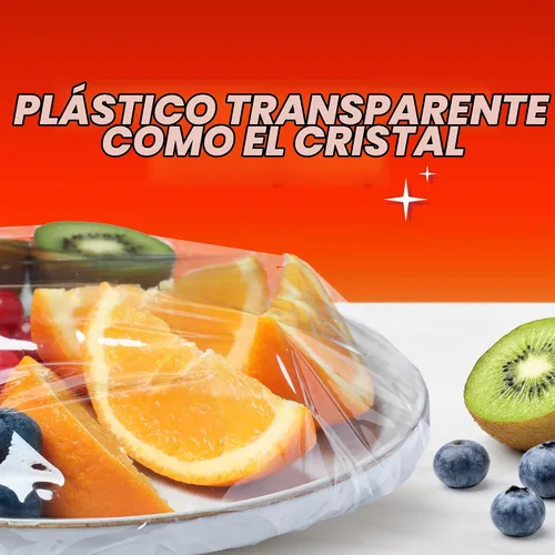 Vista 2 de Saran - Envoltura de plástico premium, almacenamiento de alimentos, fácil dispensación, rollo de 100 pies cuadrados