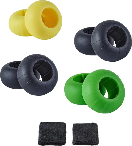 Vista 12 de Anillos para la empuñadura del bate, Anillos de estrangulamiento de primera calidad, Anillos de presión para béisbol, Incluye: Paquete de 8 anillos