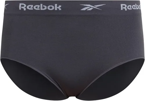 Vista 4 de Reebok Women's Underwear 6 Pack Plus Size Seamless Brief Panties (XL-3XL)