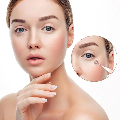 Vista 9 de Lurrose 3 unids aplicador de crema de ojos Rodillo Varita Stick Loción Facial Crema Facial Cuchara Espátula de Maquillaje Cuidado de la Piel