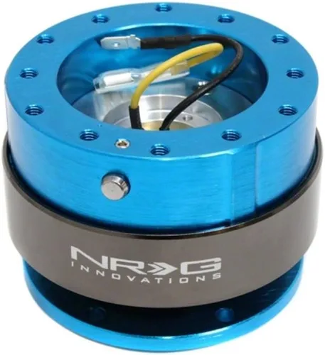 Vista 2 de NRG Innovaciones. Liberación rápida, M, azul, cromo titanio (New Blue Body/Titanium Chrome)