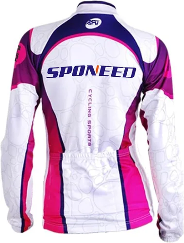 Vista 2 de sponeed Mallas de ciclismo para mujer, acolchadas, ropa de bicicleta, pantalones de bicicleta, cojín