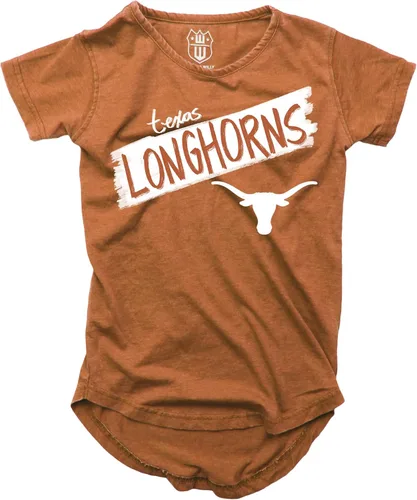 Vista 24 de Wes and Willy NCAA - Camiseta Burnout para niñas S/S