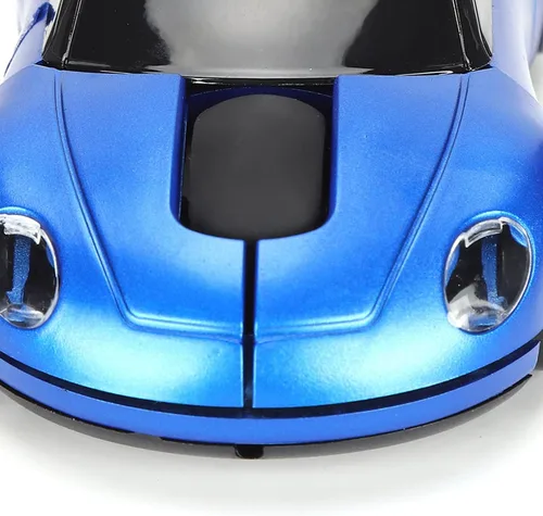 Vista 9 de Ratón de coche de 2.4 GHz, ratón óptico ergonómico con forma de automóvil deportivo 3D con receptor USB, mouse de computadora de 1600 DPI con luz