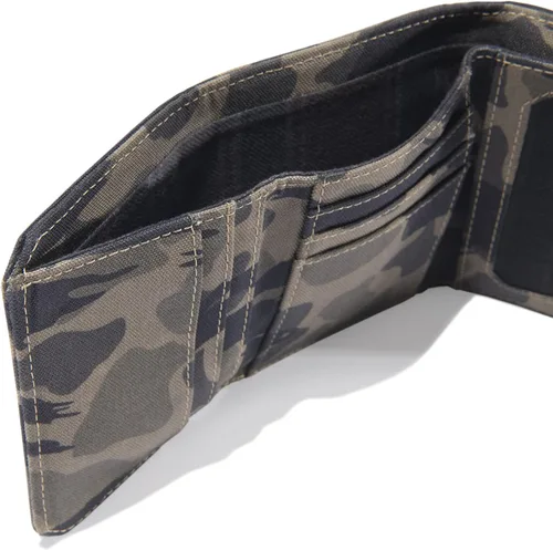 Vista 3 de Carhartt Mens Trifold Durable Wallets Available in Leather and Canvas Styles
