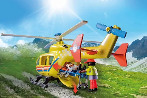 Vista 9 de Playmobil Helicóptero médico