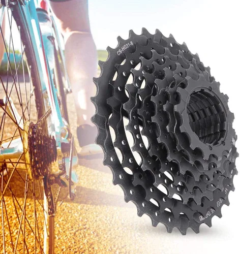Vista 7 de VGEBY Rueda libre CS-HG200-8 mezcla material 8 velocidad bicicleta casete rueda libre