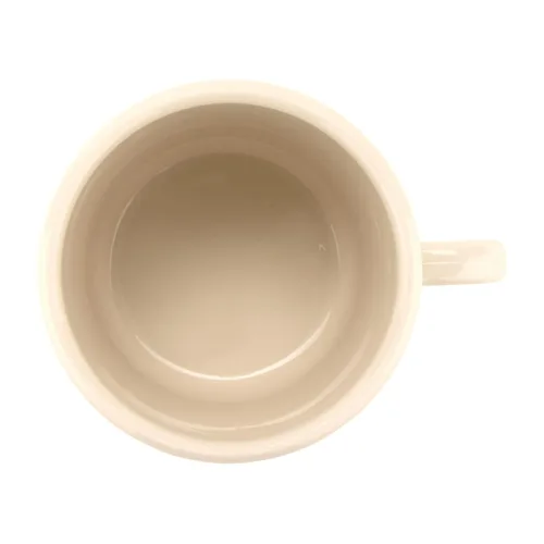 Vista 2 de G.E.T. S-12-IV-EC - Taza de café irrompible, 12 onzas, color marfil (juego de 4) Apto para lavavajillas, sin BPA, inastillable, mango fresco