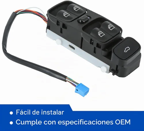 Vista 3 de Interruptor de elevalunas eléctrico para Mercedes Benz C240 C320 C230 C280
