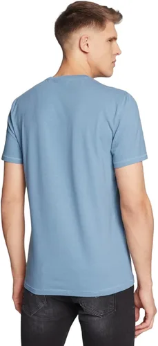 Vista 3 de GUESS Camiseta de manga corta con cuello redondo para hombre