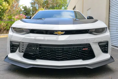 Vista 3 de Extreme Online Store Reemplazo para Chevrolet Camaro RS SS ZL1 2016 Placa EOS versión 2 Gancho de remolque para parachoques delantero, soporte