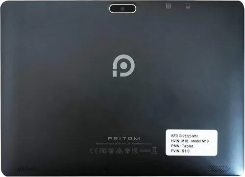 Vista 8 de PRITOM Tableta de teléfono Android 13 de 10 pulgadas con ranura SIM, 64 GB Quad Core, pantalla táctil IPS, cámara trasera de 8 MP WiFi GPS Bluetooth