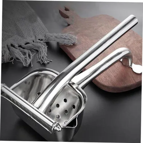 Vista 5 de Stainless Steel Manual Fruit Juicer Squeezer for Citrus Lemons Limes and Oranges Ergonomic Handle Labor-saving Citrus Press for Household Use Easy
